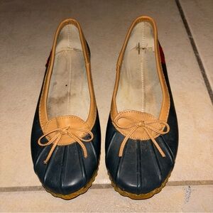 Chooka Duck Skimmer Waterproof Rain Ballet Flats